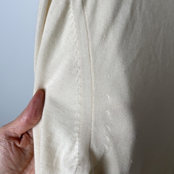 VINTAGE 70’s Cream Pull Over Sweater - Picture 5 of 9